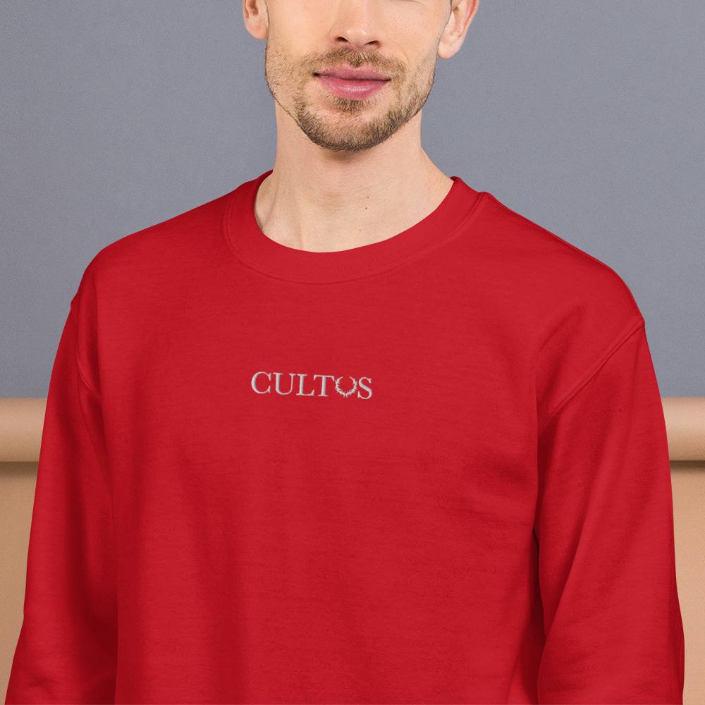 Felpa Rossa CULTVS ITALIA