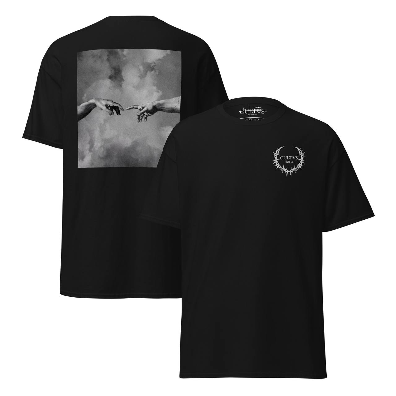 Maglia Nera CULTVS ITALIA "Creazione"