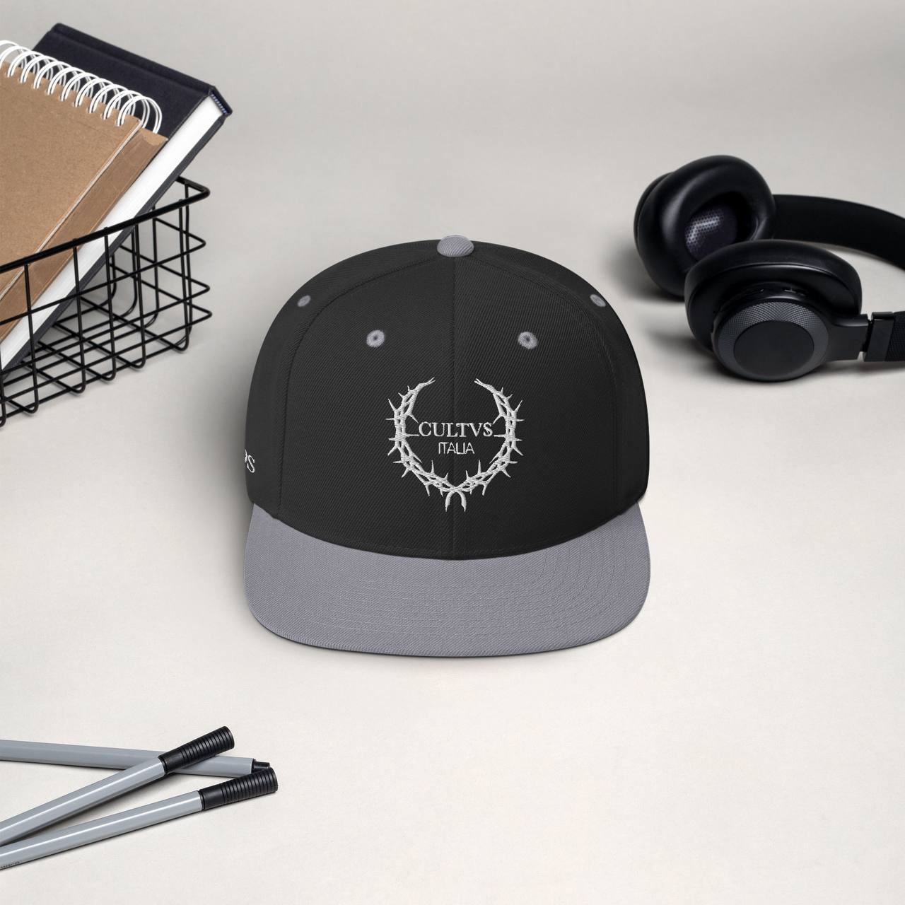 Cappello Nero\Grigio CULTVS ITALIA