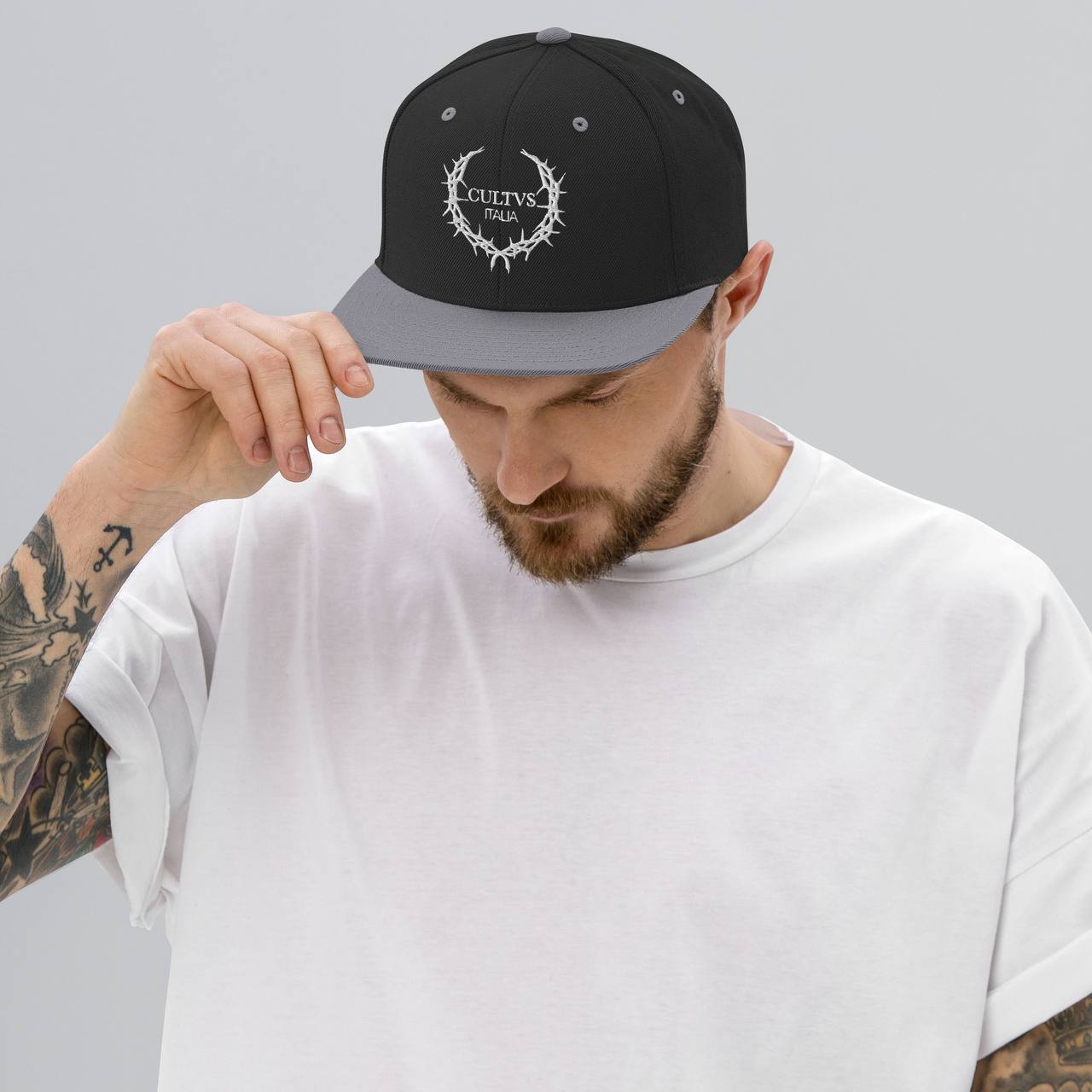 Cappello Nero\Grigio CULTVS ITALIA