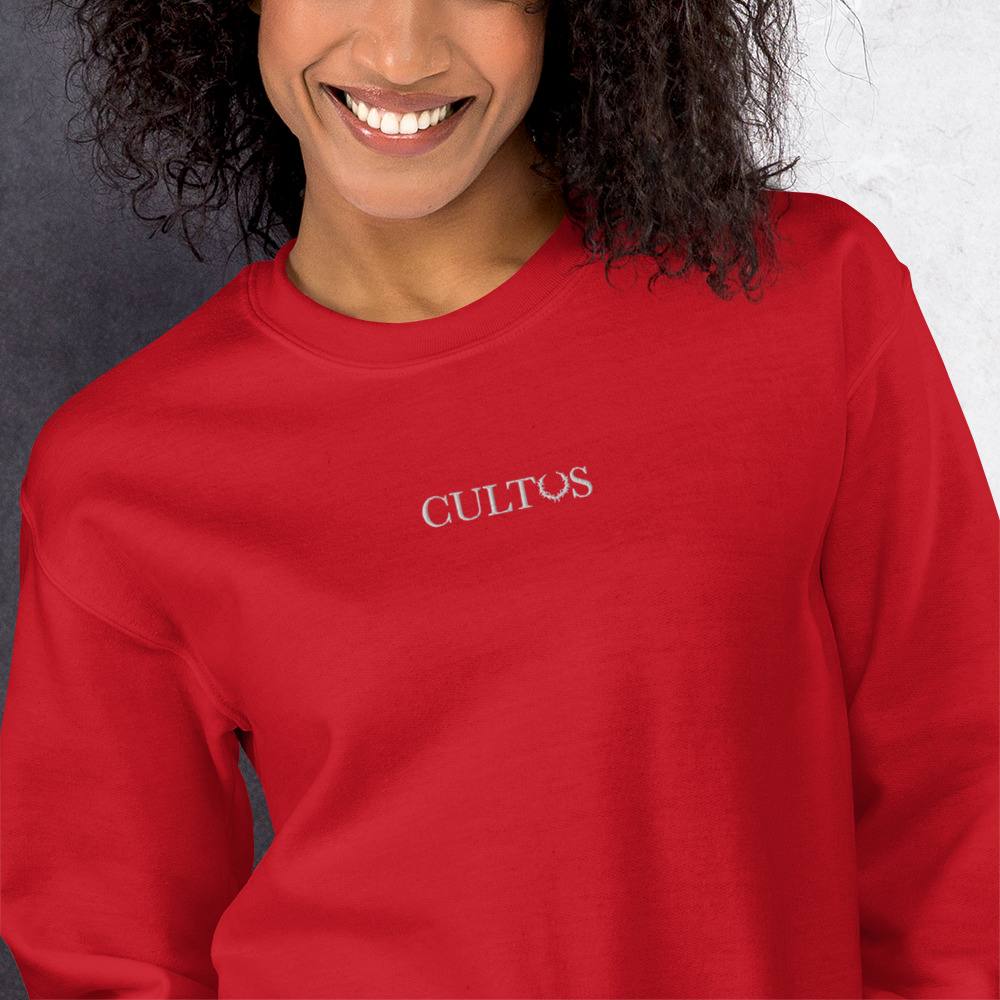 Felpa Rossa CULTVS ITALIA