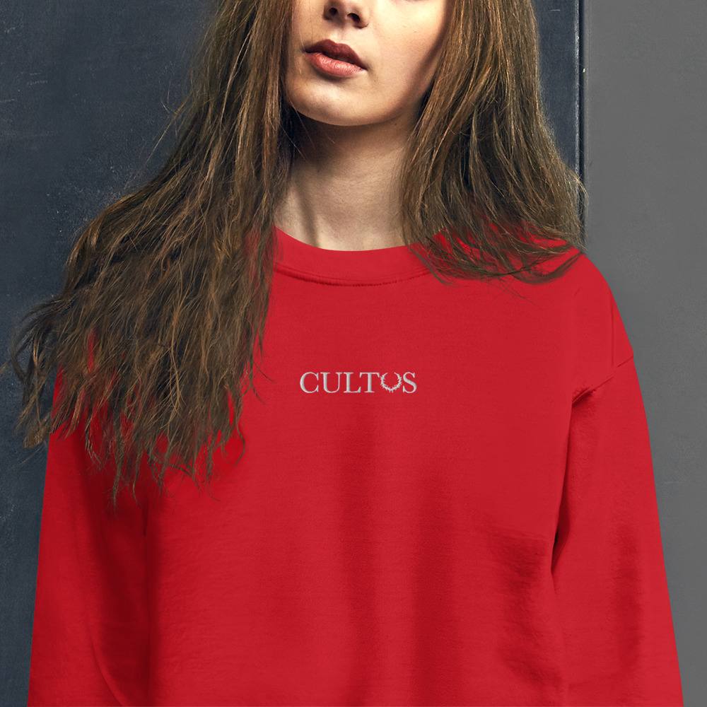 Felpa Rossa CULTVS ITALIA
