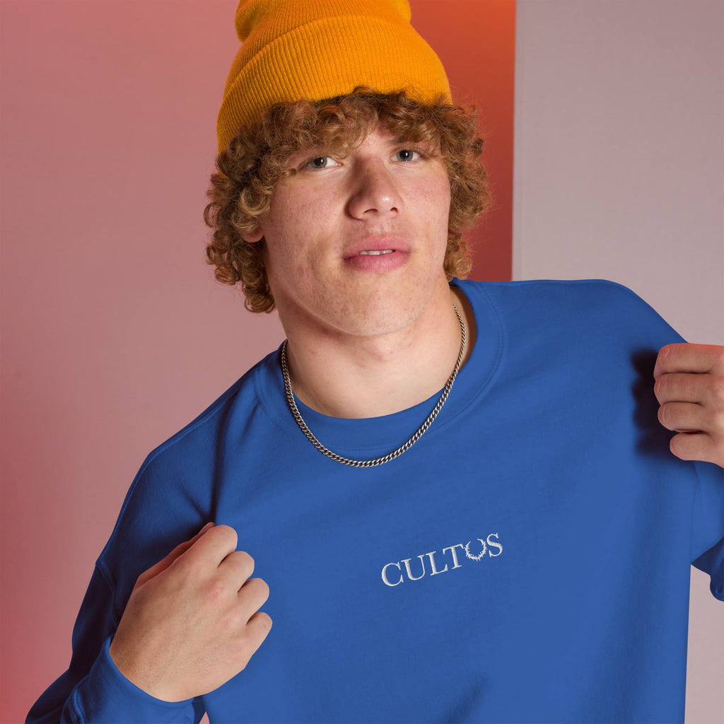 Felpa Blu CULTVS ITALIA