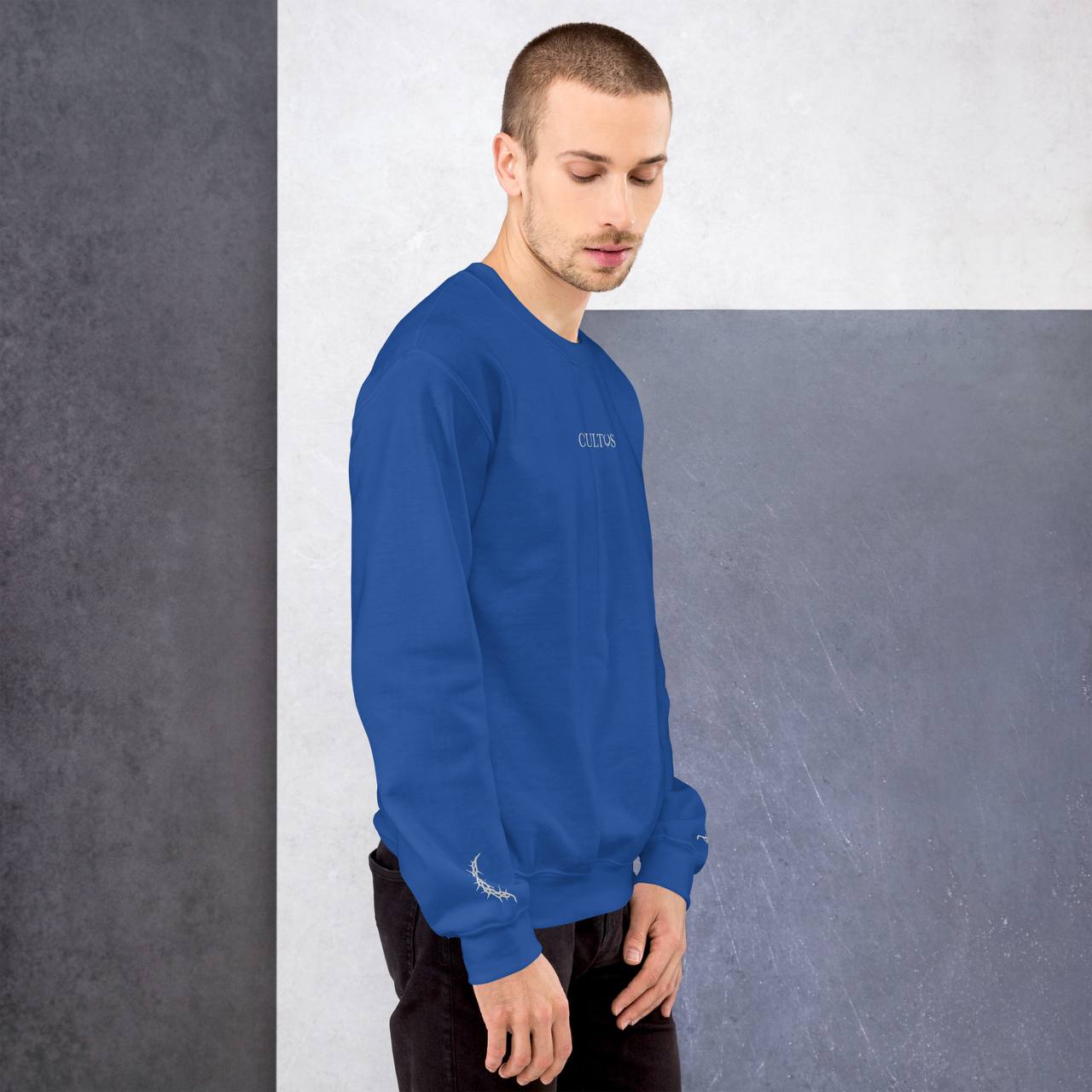 Felpa Blu CULTVS ITALIA