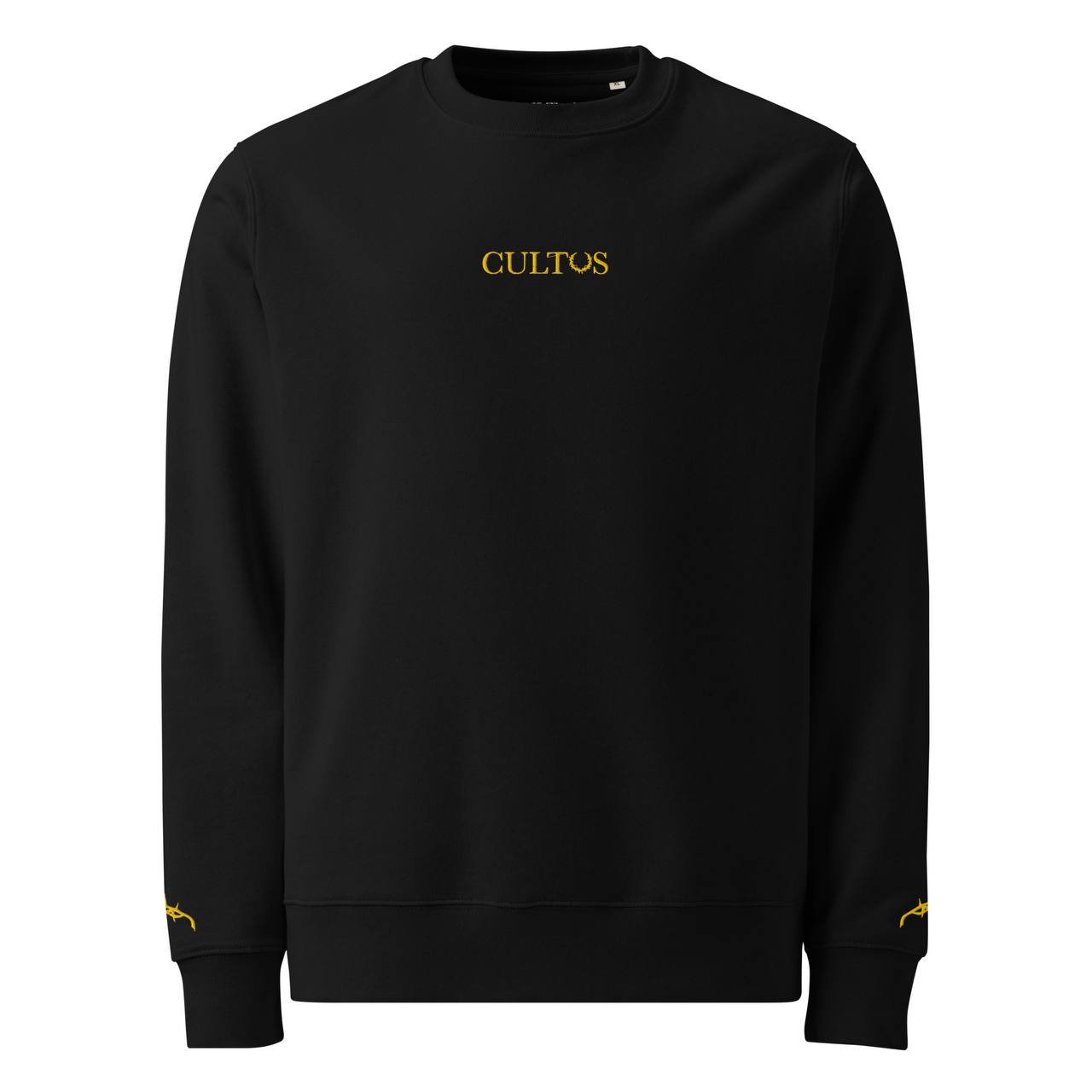 Felpa Nera CULTVS ITALIA "Golden Edition"